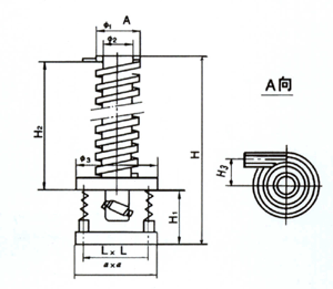 振動垂直提升機結(jié)構(gòu)圖