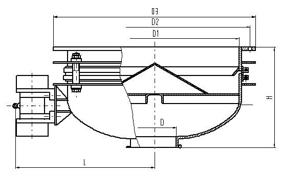 振動給料斗技術(shù)圖